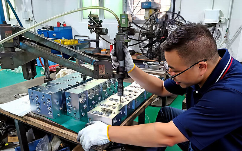 Dongguan Zhongwei Metal Products Co., Ltd 제조업체의 생산 라인